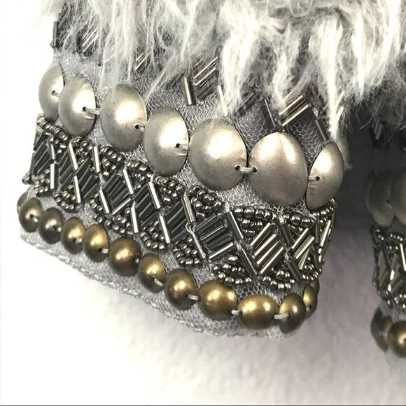 Jessica Simpson Shaggy Cardigan Size L - Picture 4 of 7